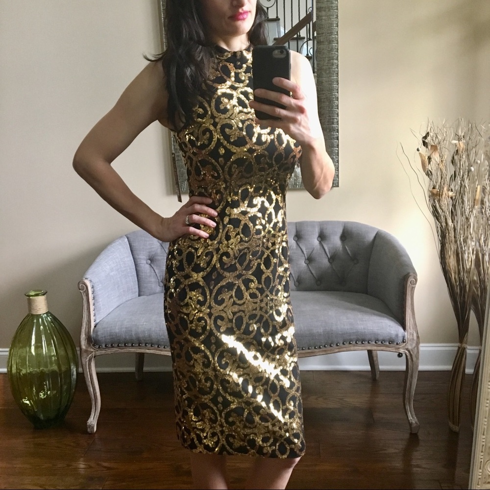 Gianni Bini Sequin Dress NWT